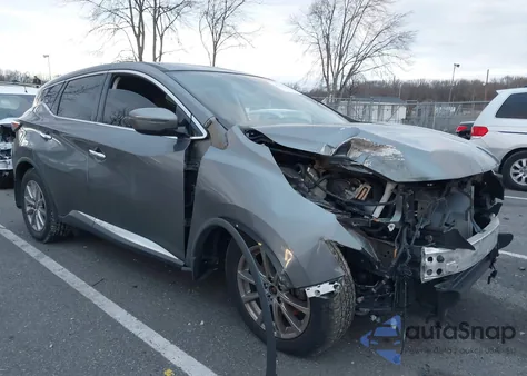 2017 Nissan Murano S/Sl/Sv/Platinum from USA, damaged, VIN 5N1AZ2MH8HN168128